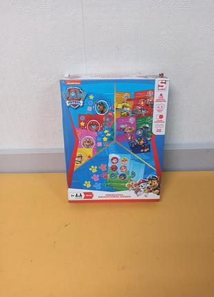 Набір дитячих розвивальних ігор paw patrol preschool educational games від бренду sambro за мотивами мультсеріалу «щенячий патруль».