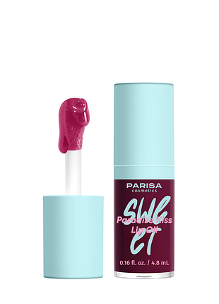 Блиск масло для губ parisa cosmetics sweet lo-105, 04 вишневий daily skin care