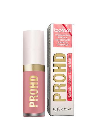 Рум'яна рідкі topface prohd hypnotic bloom (pt357), 002 rosy pink світло-рожеві daily skin care