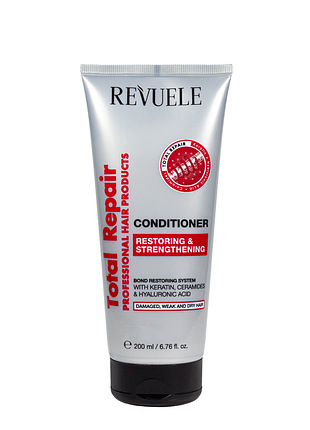 Кондиционер для волос revuele total repair восстановление и укрепление 200 мл daily skin care