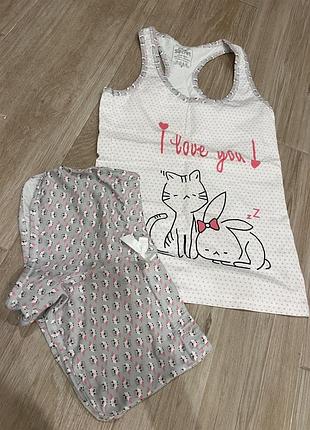 Майка шорты , костюм пижама 2