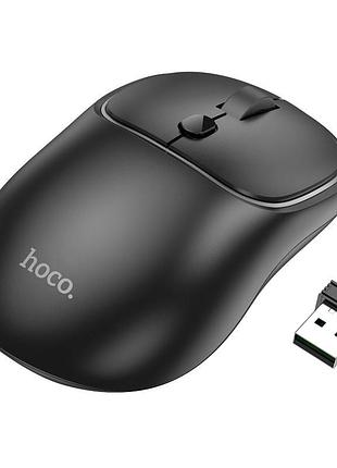 Мышь беспроводная hoco gm25 royal bluetooth + 2.4g dark night black