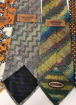 Missoni шовкова краватка 2