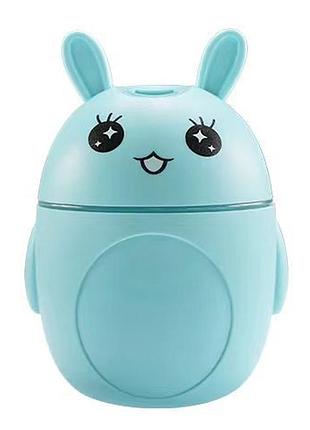 Увлажнитель воздуха ультразвуковой с подсветкой safe air rabbit мини-аромадиффузор бесшумный 200мл синий
