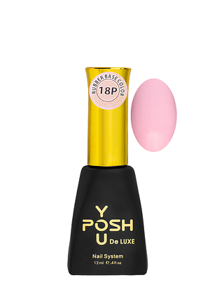 База френч для гель-лаку youposh french rubber base color 12 мл, 18p помірна пурпурно-рожева daily skin care