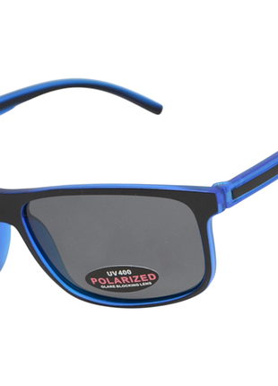 Очки alterimage eyewear pontoon blue-black polarized (gray), серые линзы в сине-чорной оправе