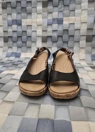 Сандалии crocs a-leigh slingback wedge 2
