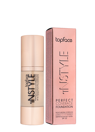 Тональная основа topface instyle perfect coverage spf20 pt463, no 01 daily skin care