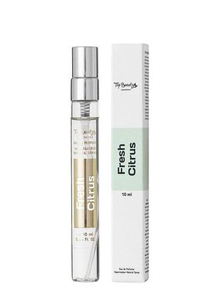 Туалетна вода жіноча top beauty fresh citrus 10 мл daily skin care
