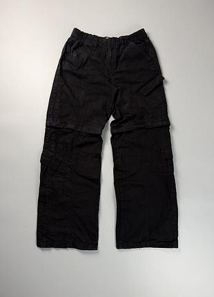 Штани карго bdg urban outfitters y2k cargo xs оригінал чорні