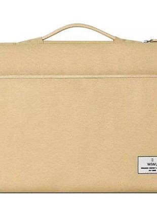 Сумка для ноутбука wiwu ora laptop sleeve macbook 14" ivory