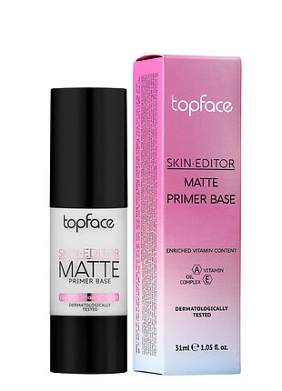 База праймер під макіяж матуюча topface skin editor matte primer base рт470, № 01 mattifyiing daily skin care