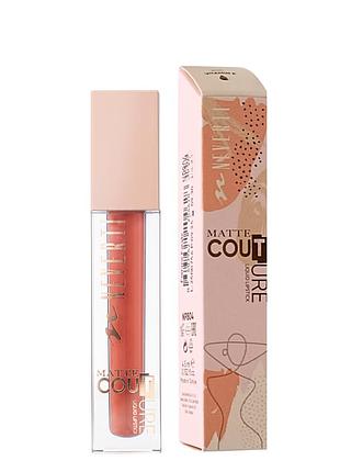 Матова помада для губ neverti matte couture liquid (np804), 119 dose of rose, червоно-коричнева
