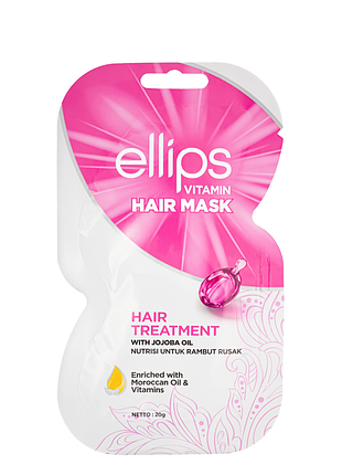 Маска для лечения волос ellips hair treatment 20 г (0024)