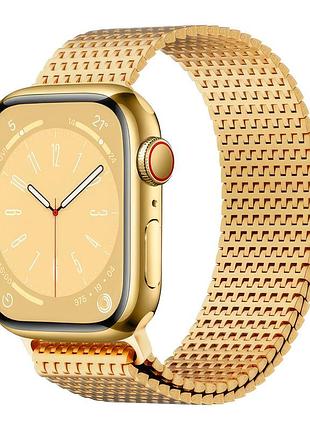 Ремінець wiwu domino watch band 42/44/45/49mm (wi-wb002) local gold