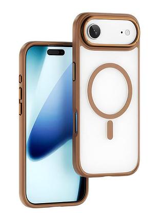 Чехол-накладка wiwu armor pro sireies (fgg-012) iphone air (6.6") золотой