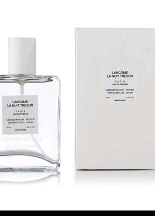 Тестер женский 40 мл без крышки
 lancome la nut tresis

женский мини парфюм тестер lancome la nuit tresor