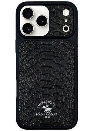 Чохол-накладка santa barbara polo & racquet club series knight (sb-ip17spknt-p6.9blk) iphone 17 pro max (6.9") black