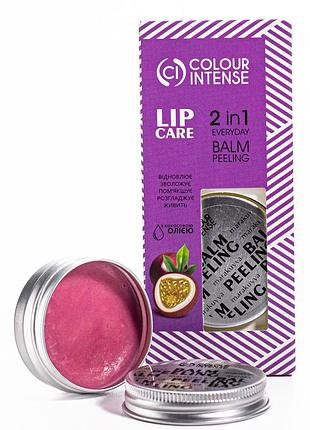 Пилинг искр для губ восстанавливающий colour intenselip care маракуйя daily skin care