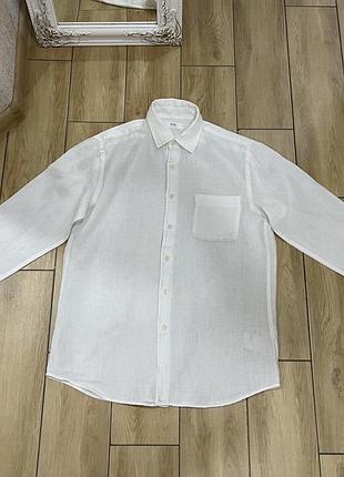 Чоловіча лляна сорочка uniqlo s