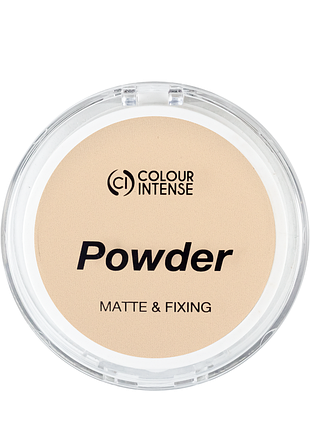 Матуюча пудра для обличчя colour intense matte & fixing, 10 г daily skin care