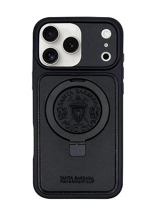 Чехол-накладка santa barbara polo & racquet club series primo (sb-ip17sppmo-6.3blk) iphone 17 (6.3") black