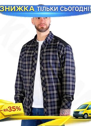 Ku сорочка camotec тайфун universal fit 3xl синьо-біла тактична для міста і активного відпочинку uni2l_k