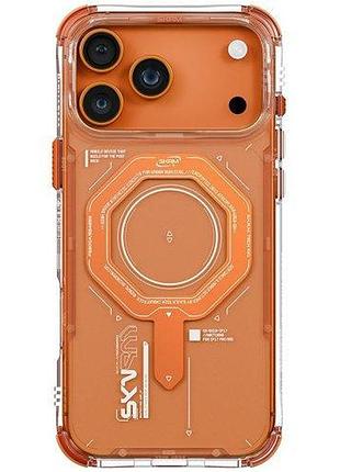 Чохол-накладка skinarma magma (mag-charge) iphone 17 pro max (6.9") orange