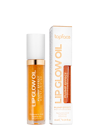 Масло для губ topface lip glow oil plump effect pt 211, 003 honey daily skin care