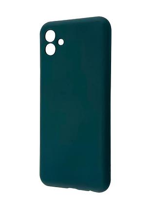 Чохол-накладка silicone case full samsung galaxy a06 (a065) зелений