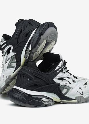 Balenciaga track 2 black white 3