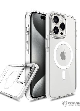 Чехол-накладка clear case с magsafe для iphone 12 pro 2