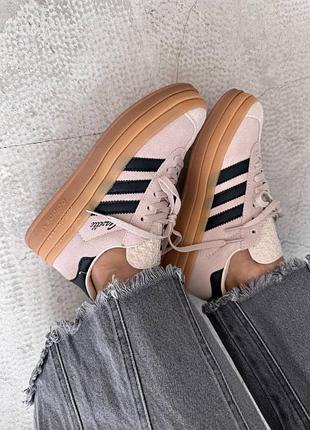 Adidas gazelle bold
« pale pink »