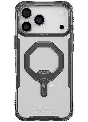 Чехол-накладка skinarma saido (mag-charge) iphone 17 pro (6.3") graphite