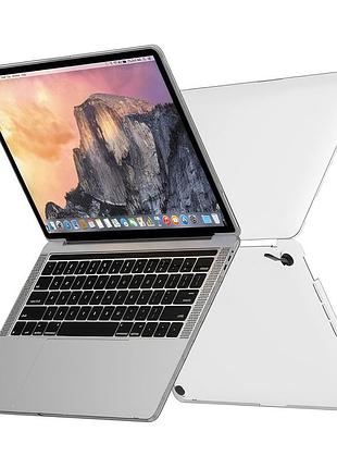 Чехол-підставка wiwu ishield stand shield case macbook pro 16.2 m1 max 2021 transparent
