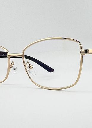 Готовые очки для зрения irina ross ir77712 c2 gold с антибликом и флексами (+0.50...+6.00 / 0.50...-8.00)