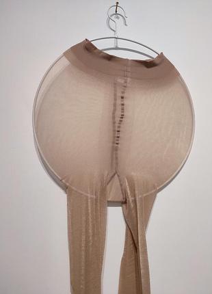 Шелковистые вечерние колготки без шортиков elbeo silk reflections 20 den, размер ii (40-42)