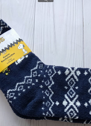 Теплые носки 2 пары, peanuts р.39-42