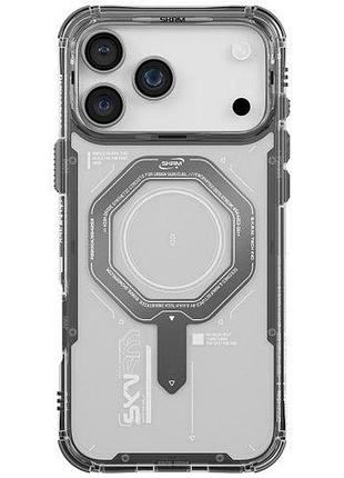 Чохол-накладка skinarma magma (mag-charge) iphone 17 pro max (6.9") graphite