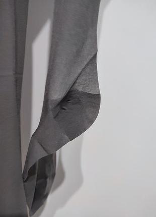Еластичні сіро-фланелеві колготки plus size elbeo rhythmus extraweit 20 den, розмір iii (47-49) 7