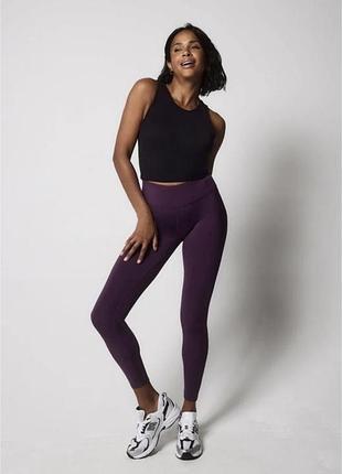 Жіночий спортивний комплект лосіни love leggings та топ george розмір m