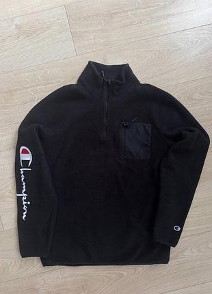 Флісова кофта champion quarter zip fleece