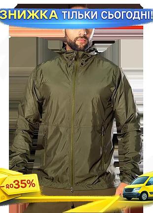 Ku ветровка camotec windout universal fit 2.0 олива 3xl легкая куртка для активного отдыха защита от в uni2l_k
