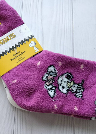 Теплые носки 2 пары, peanuts р.39-42