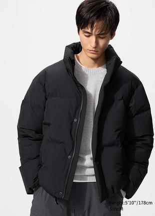 Безшовний зимовий  пуховик uniqlo
