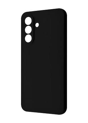 Чохол-накладка silicone case full samsung galaxy a16 (a165) чорний