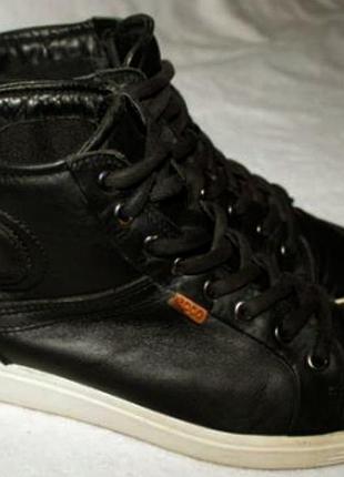 Натур.шкіра ecco soft 7 high-top