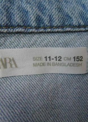 Суперова джинсова сорочка zara 9