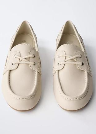 Лофери туфлі zara 36 23 см 38 24,3 см