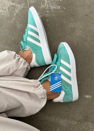 Adidas gazelle mint 3